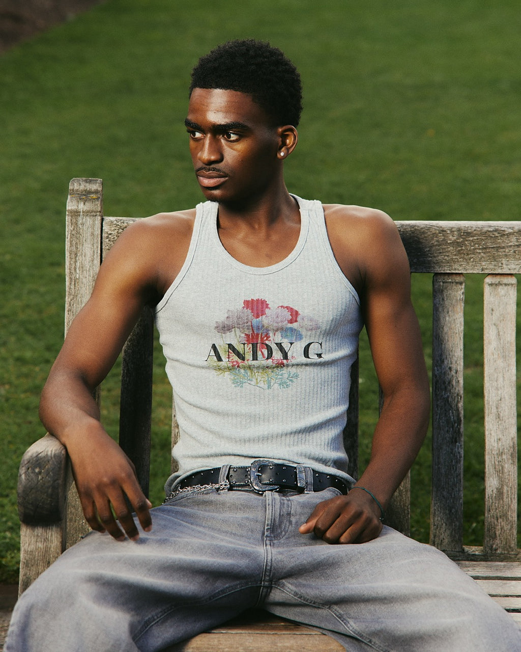 Andy G men’s Floral vest