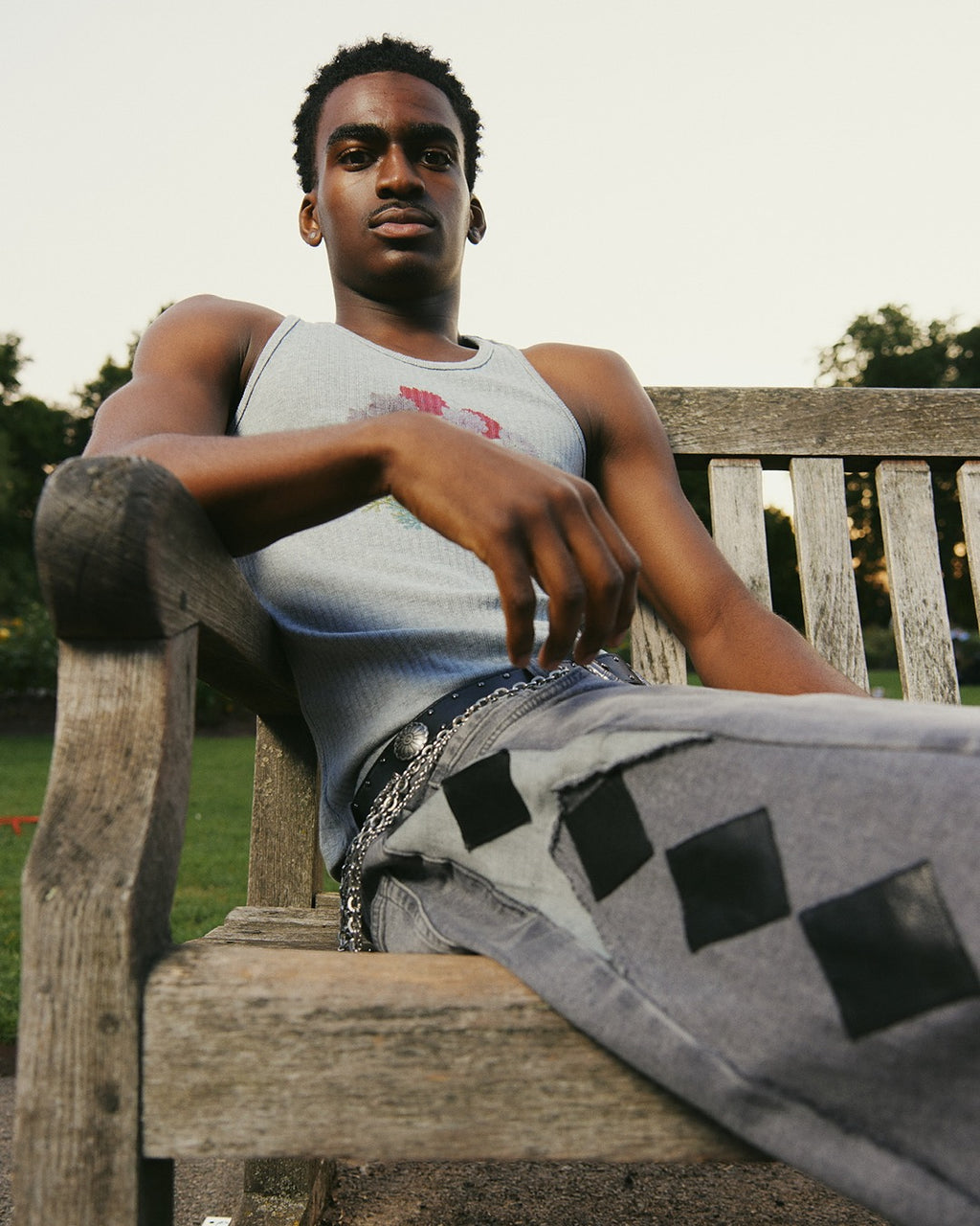 Andy G men’s Floral vest