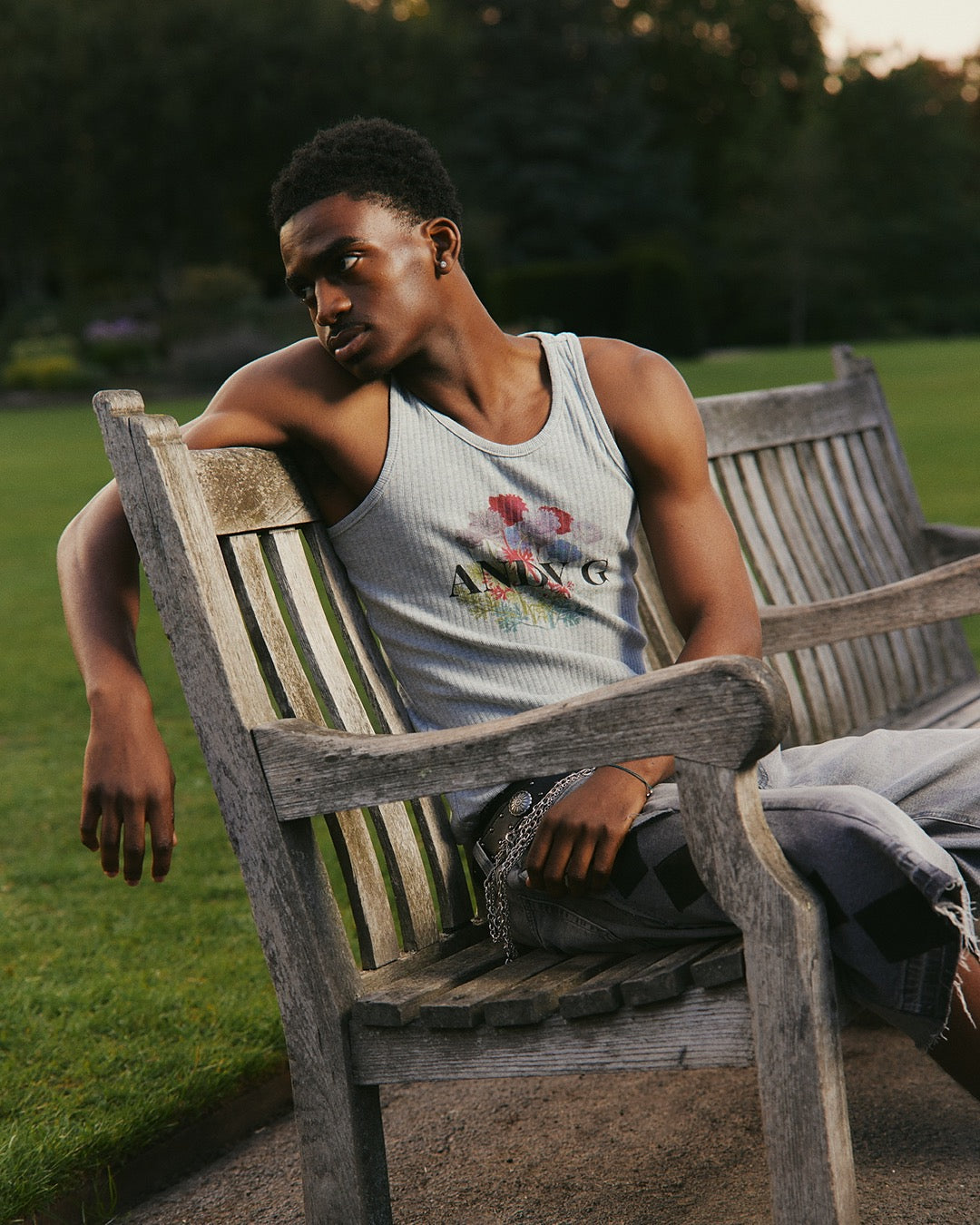 Andy G men’s Floral vest