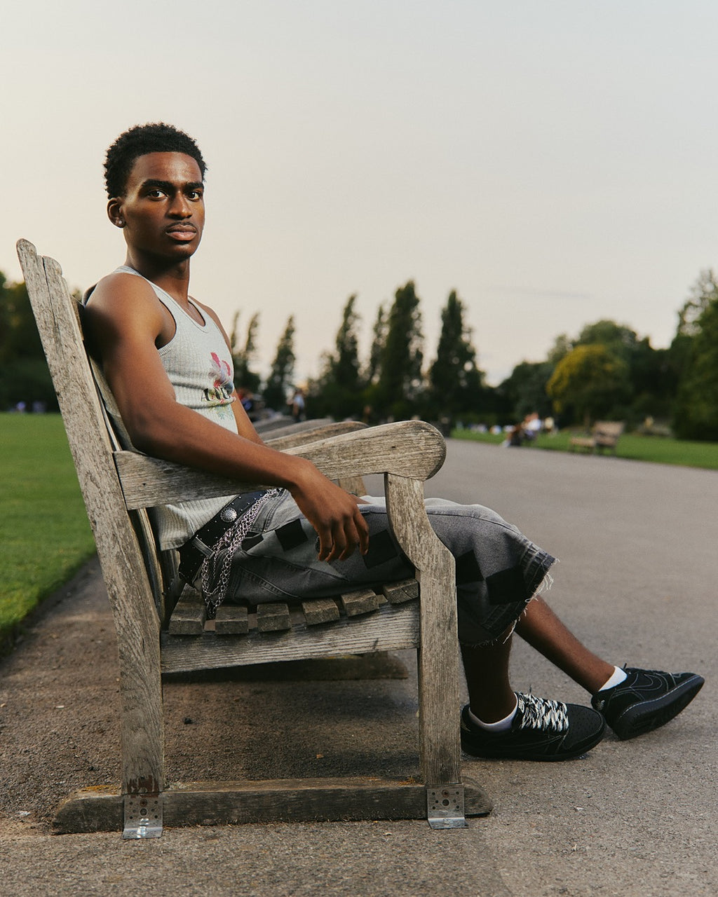 Andy G men’s Floral vest