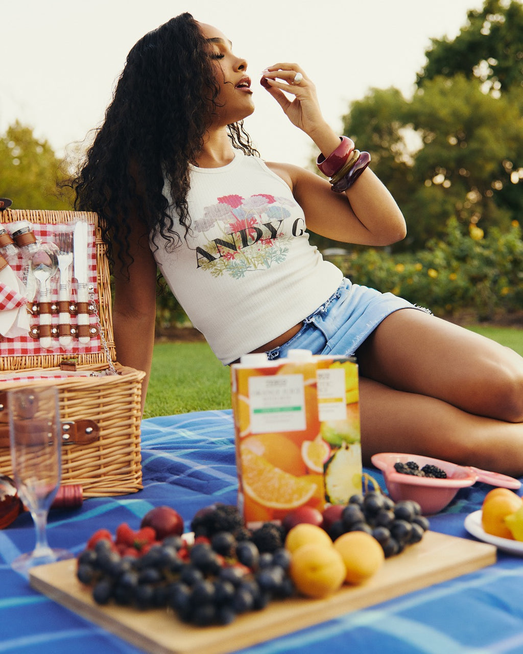 Andy G women floral vest