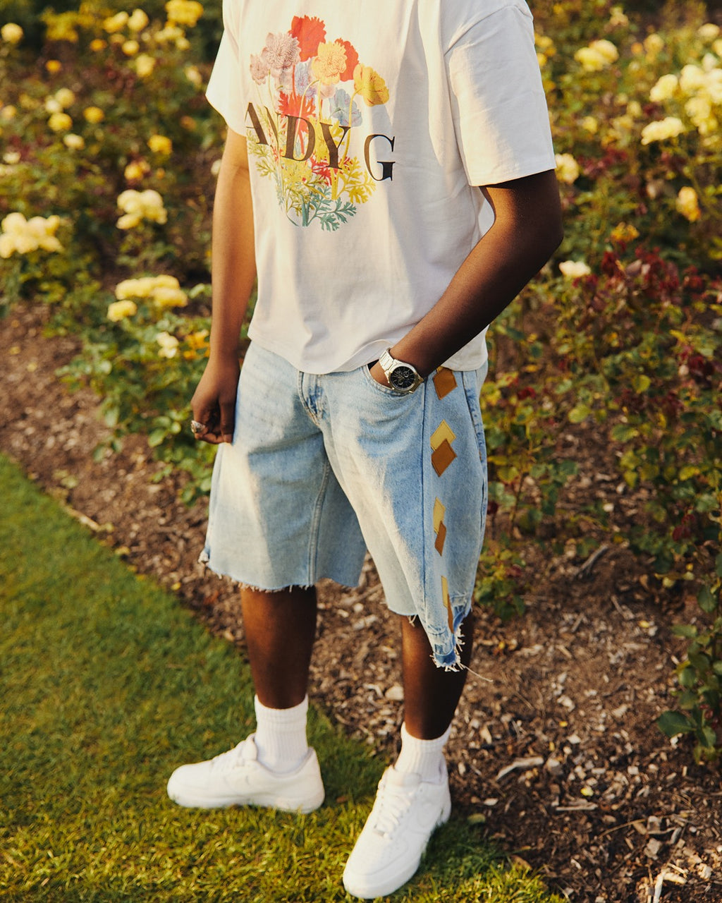 Andy G Floral T-shirt