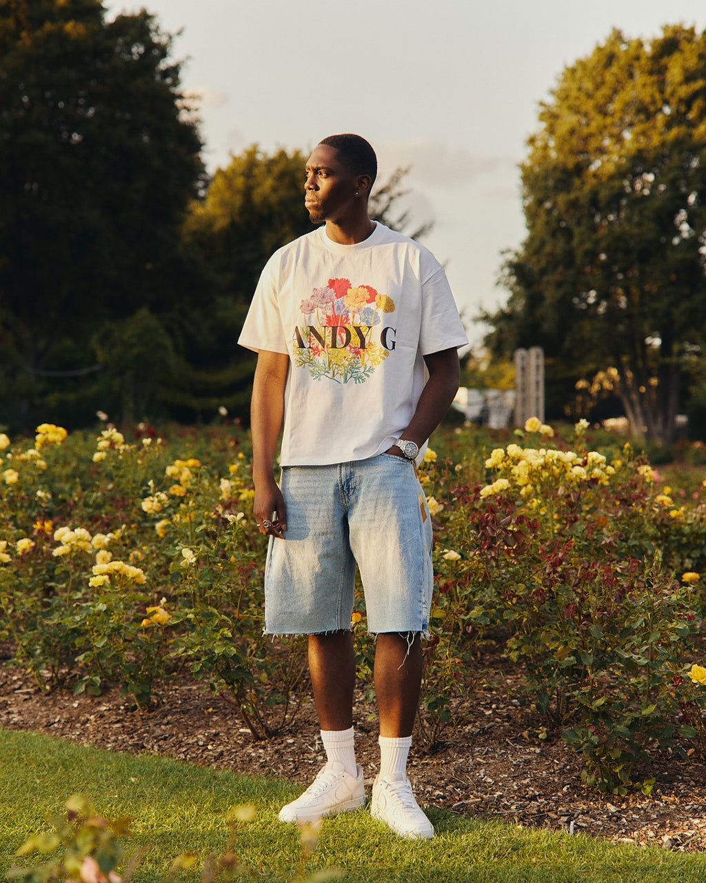 Andy G Floral T-shirt
