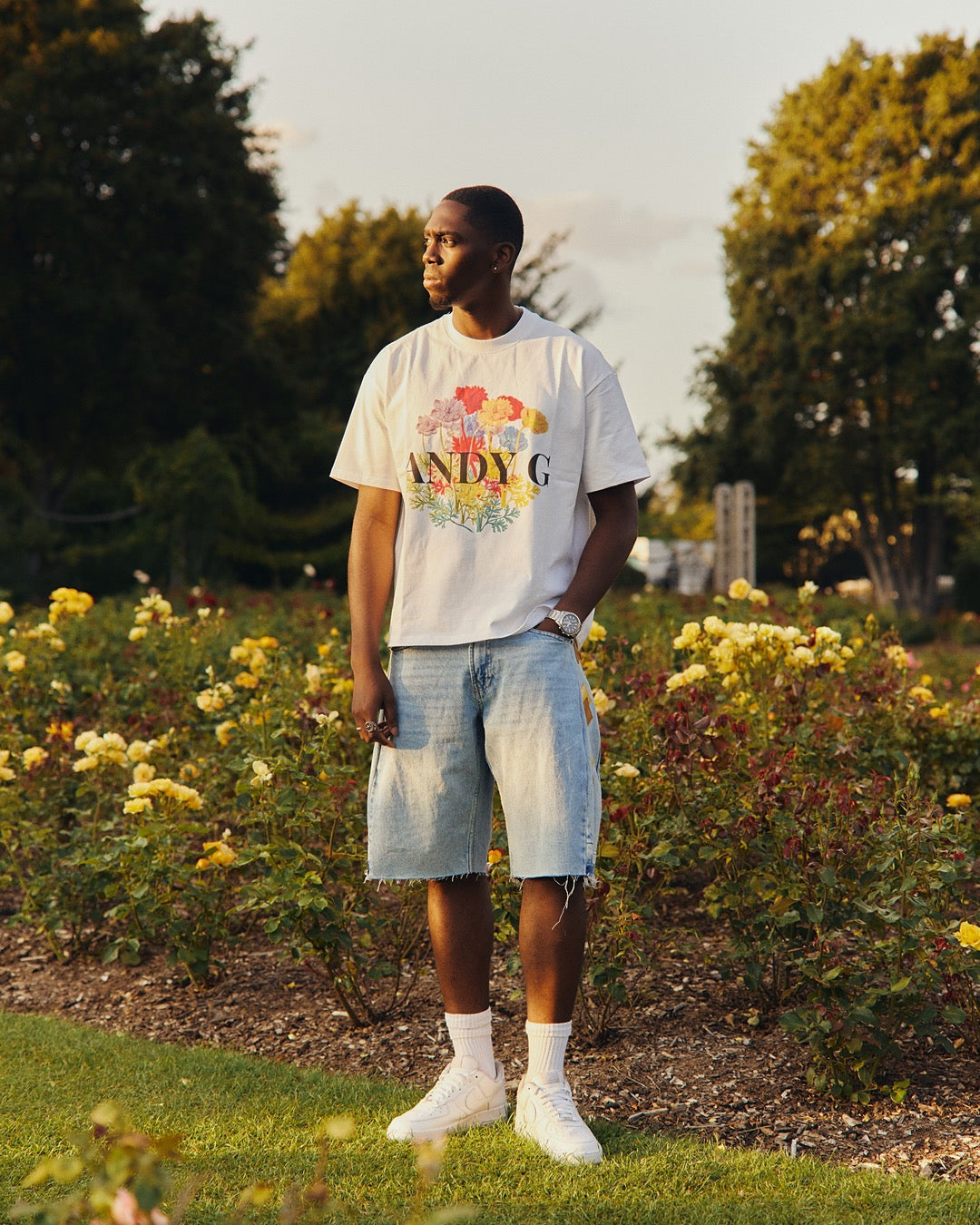 Andy G Floral T-shirt