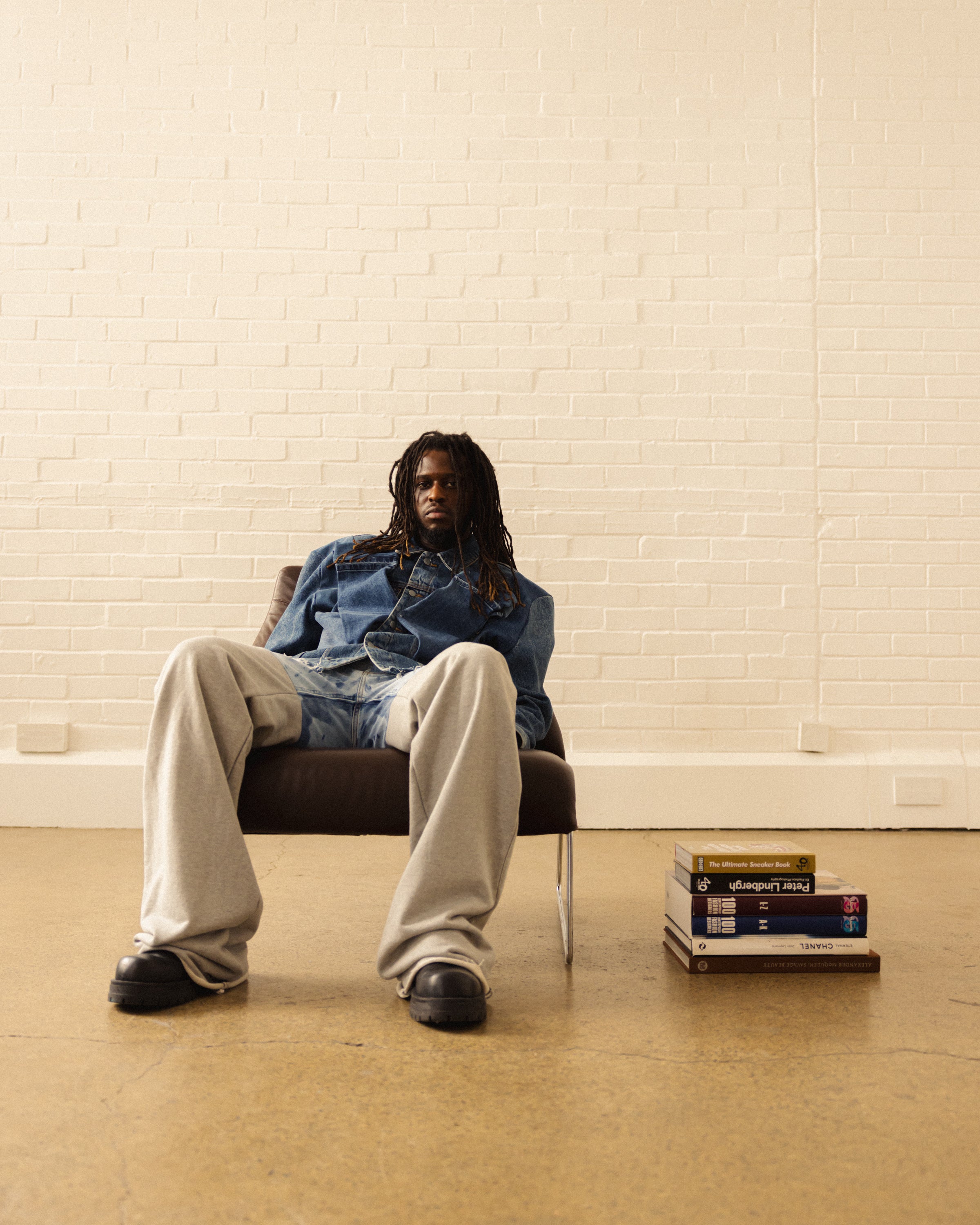 Andy G Double sleeve denim jacket