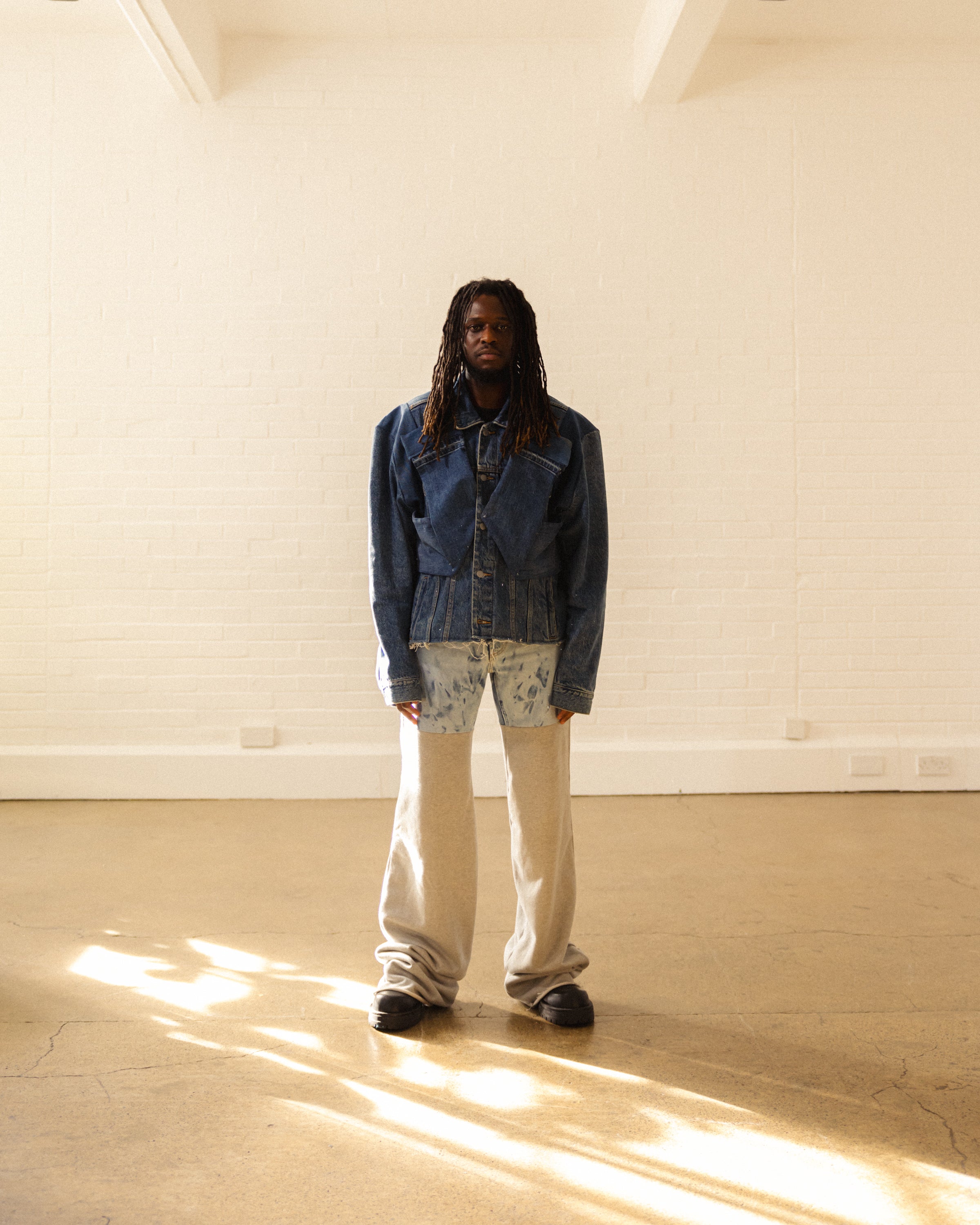 Andy G Double sleeve denim jacket